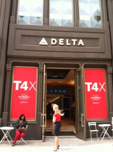 In celebrating the upcoming opening of its JFK Terminal 4, Delta invites the public to visit T4X, a pop-up lounge in Soho until May 22.